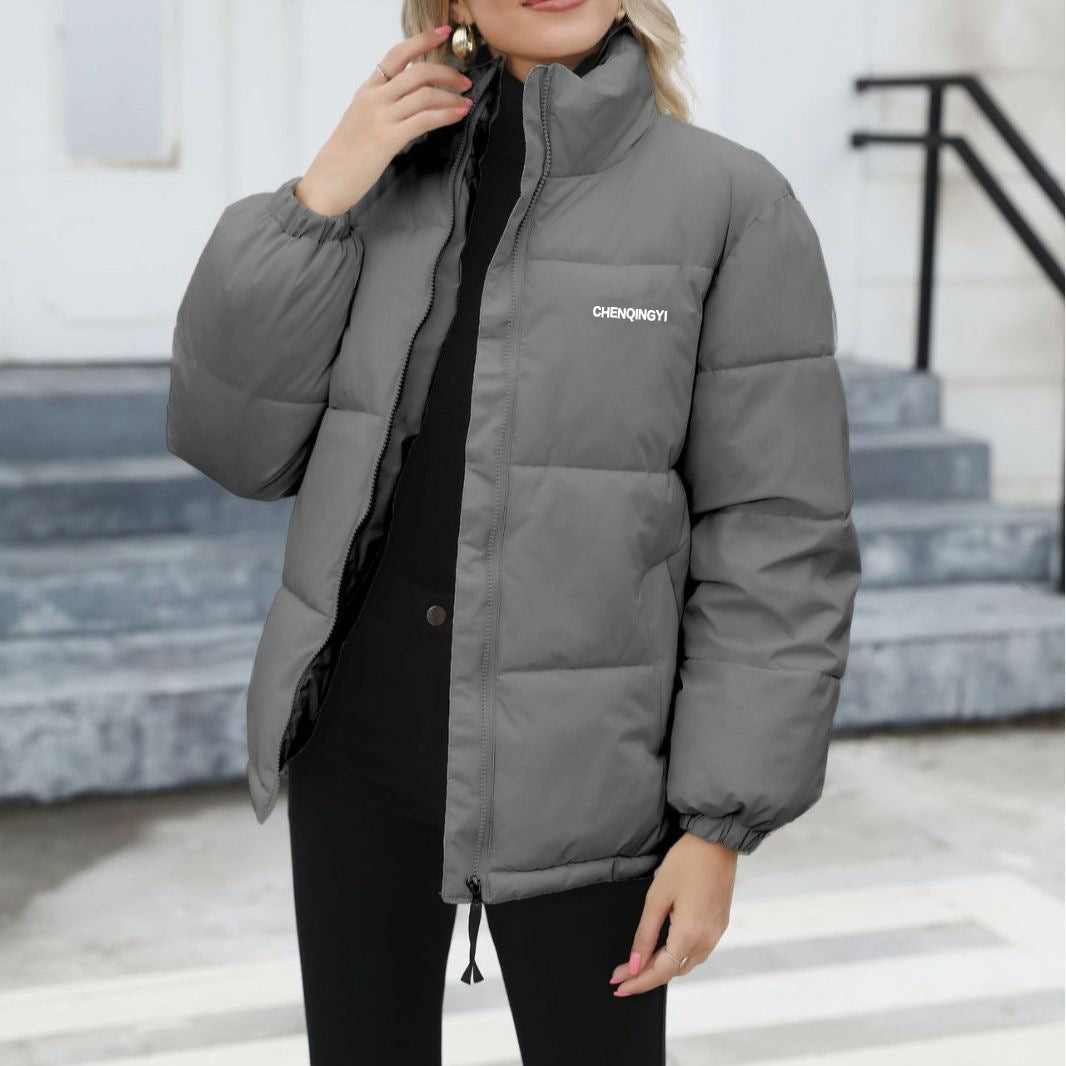 Doudoune coupe-vent chaude en coton