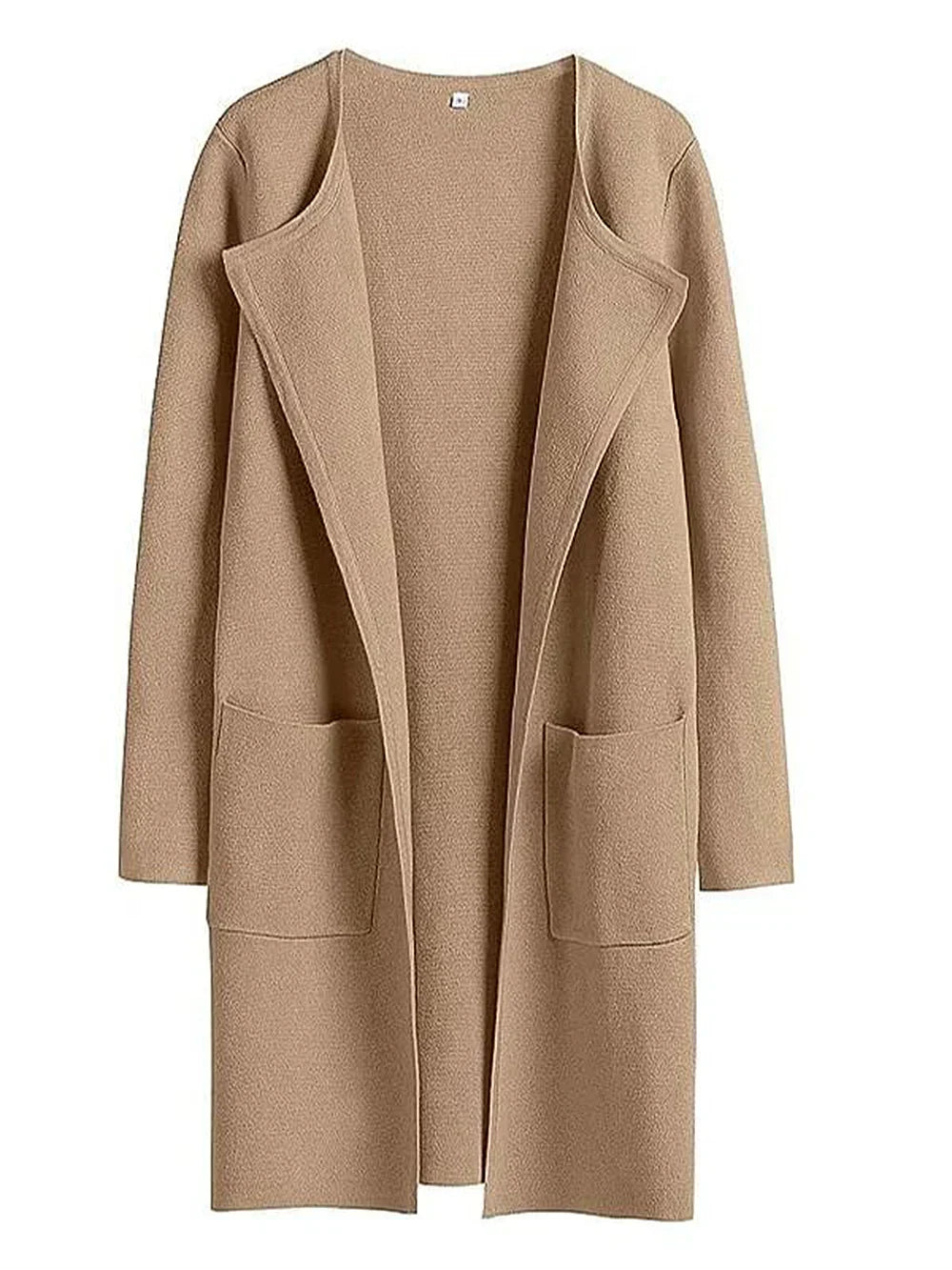 Manteau Femme Longueur Genou Coupe Ample