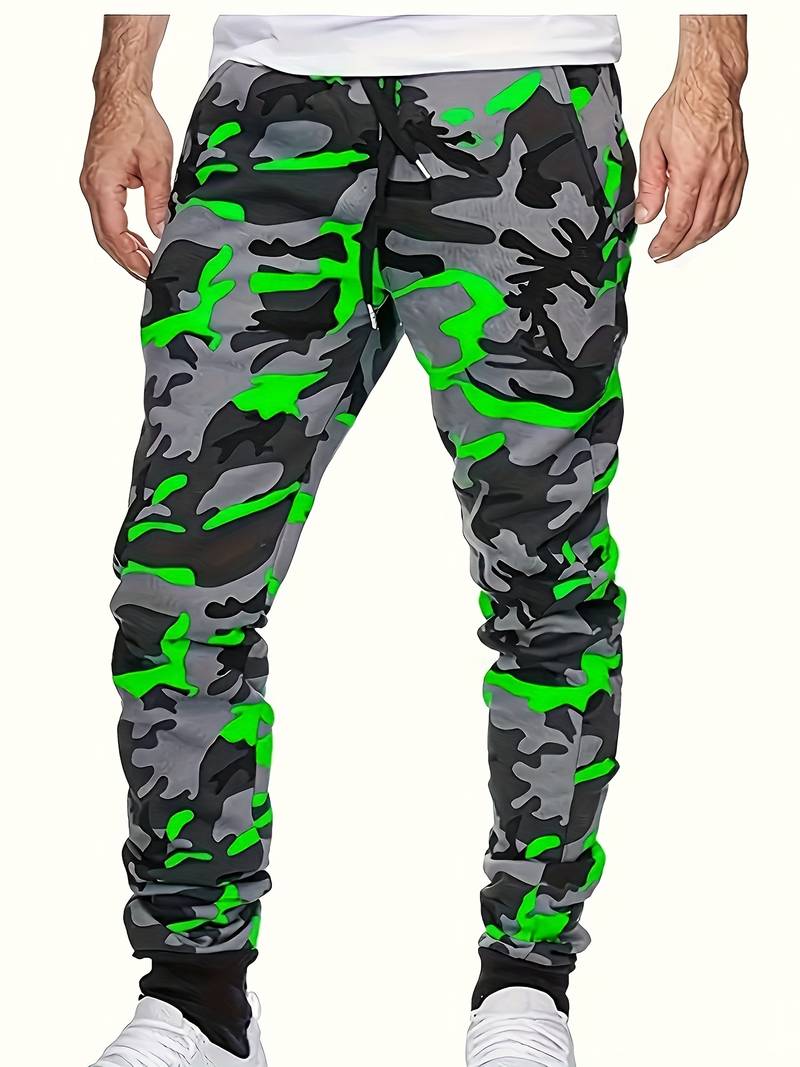 Jogging Fille Camouflage Avec Poches