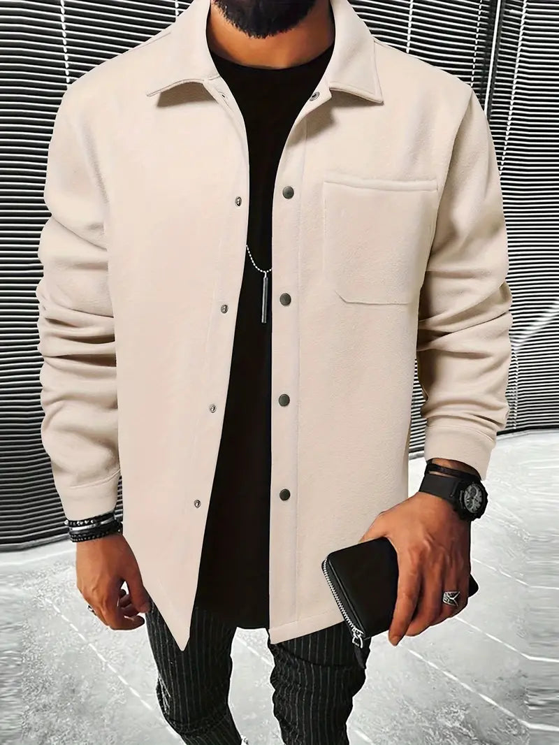Manteau matelassé moderne pour homme style décontracté
