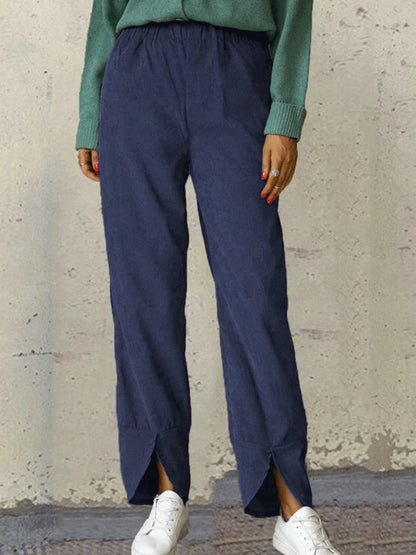CHRISTA - Pantalon Mode Élégant Décontracté