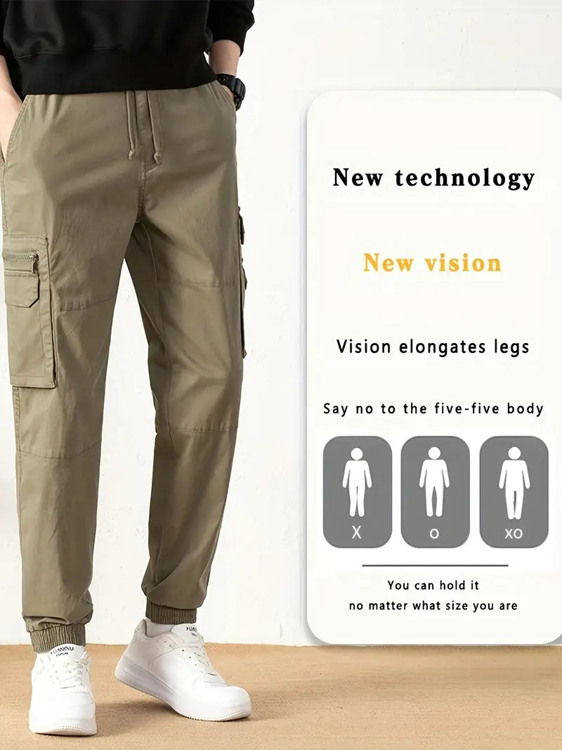 Amir - Pantalon cargo moderne et résistant pour homme
