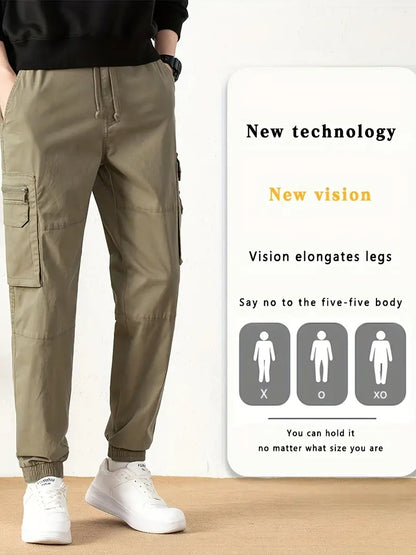 Amir - Pantalon cargo moderne et résistant pour homme
