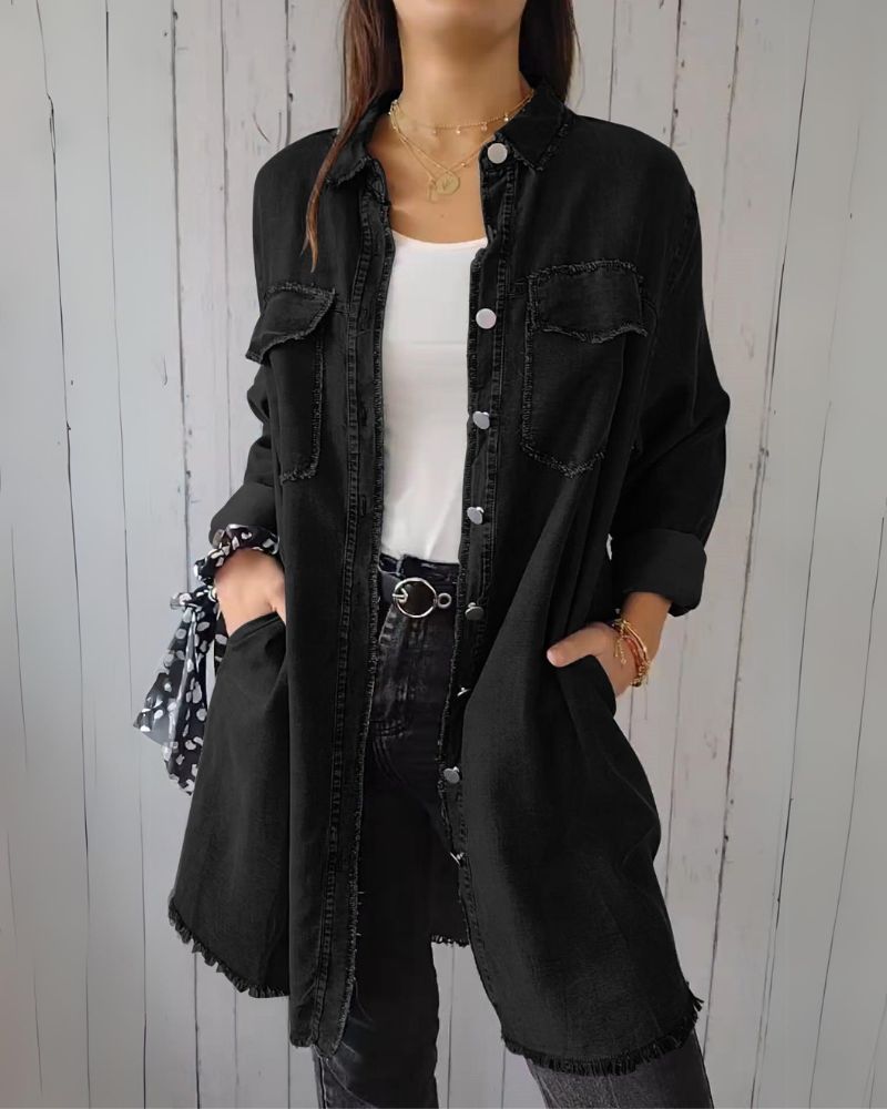 Veste en jean confortable Style moderne