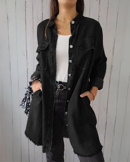 Veste en jean confortable Style moderne