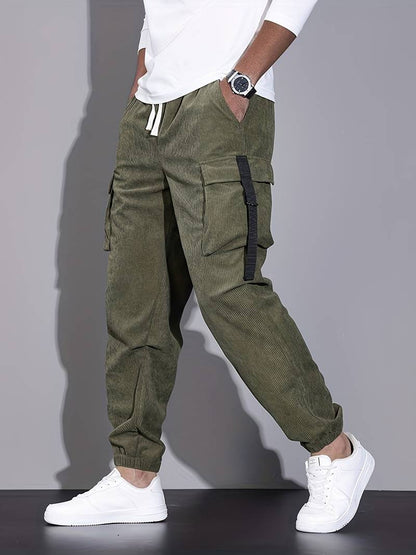 Leroy - Pantalon cargo pour homme confortable style moderne