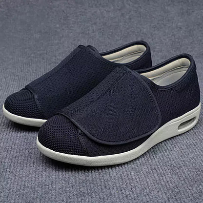 Chaussures confortables à scratch pour seniors