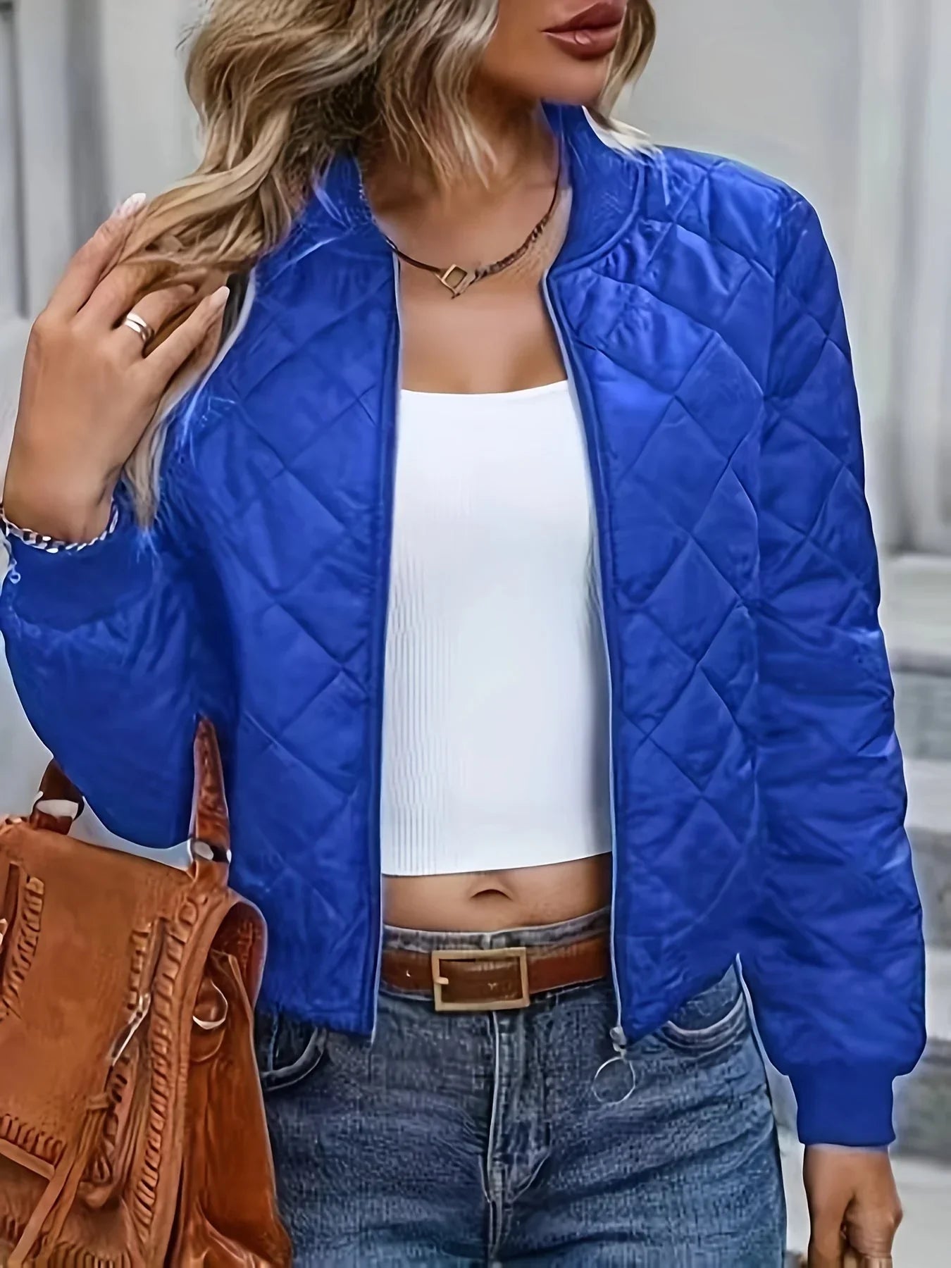 Modische Sommerjacke Leicht Style - IdealeKleiden