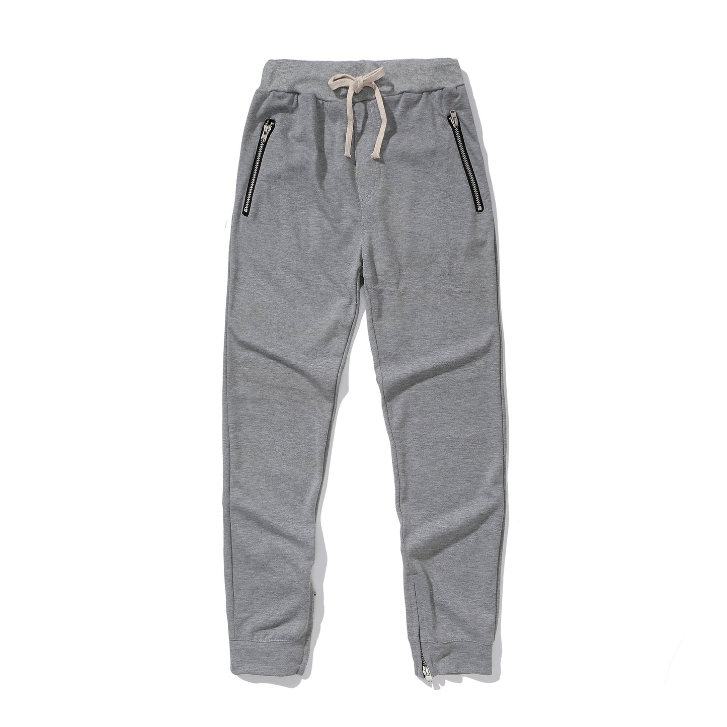 Pantalon de jogging homme confortable avec poches zippées