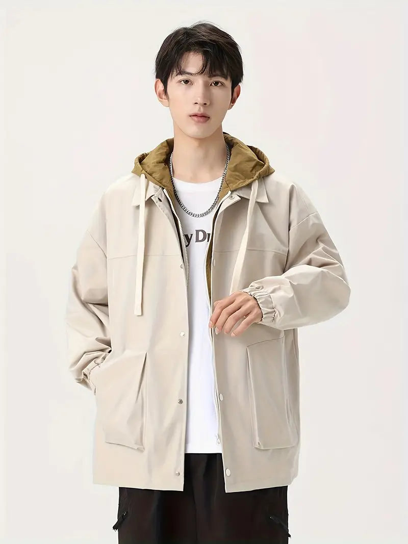 Herren Jacke Wasserdicht Stylisch - IdealeKleiden