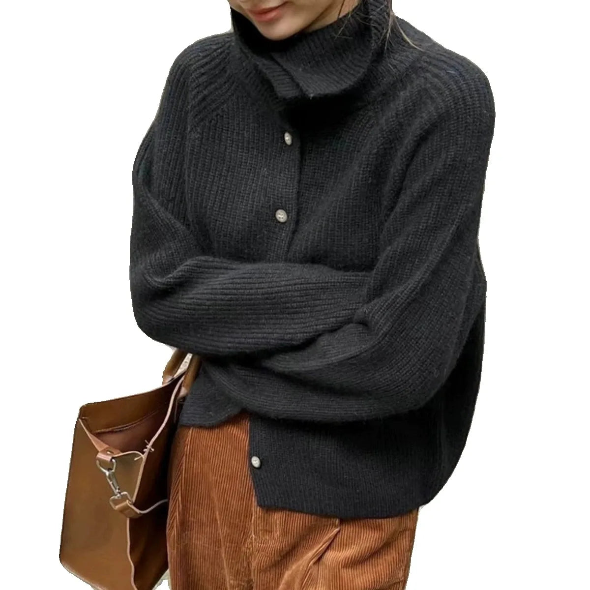 Pull-overs pour femme - Col roulé