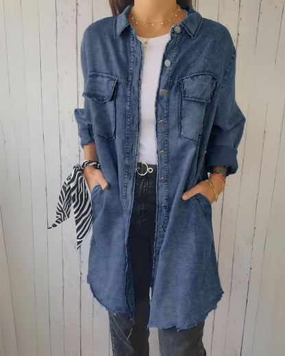 Veste en jean confortable Style moderne