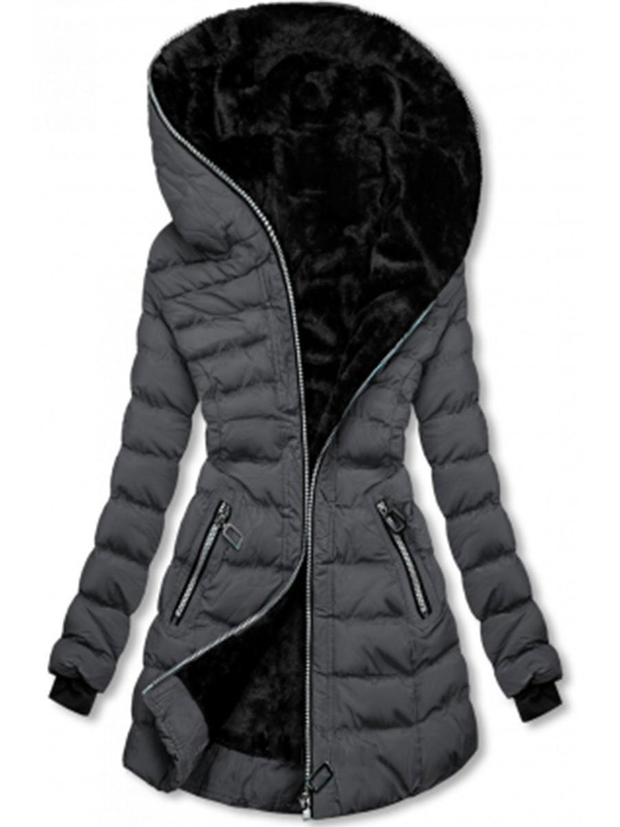 Veste d'hiver Rembourrée Chaude Doublure Polaire