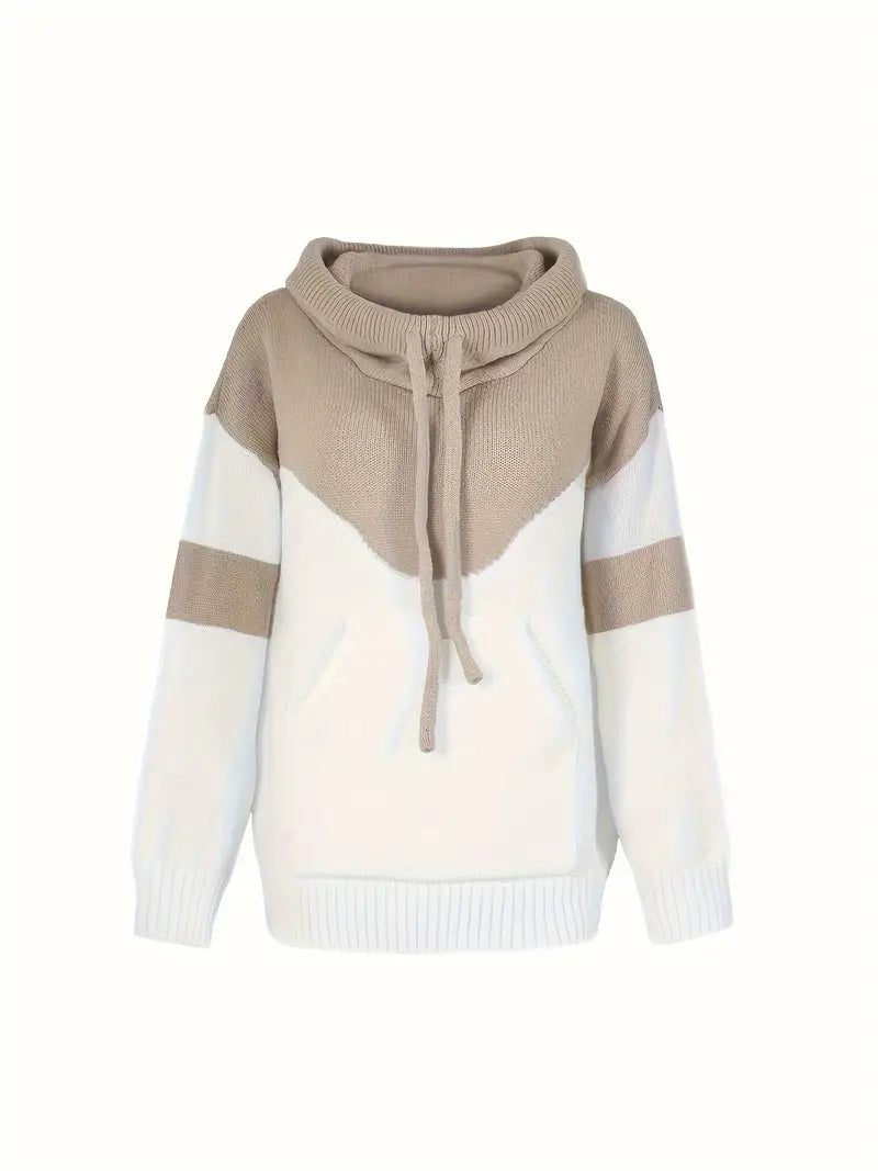 Pull à rayures décontracté style moderne