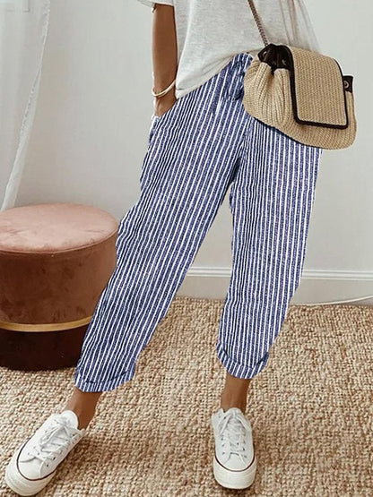 Helga | Pantalon en lin élégant été