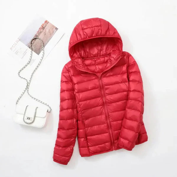 Doudoune matelassée imperméable pour homme Noire