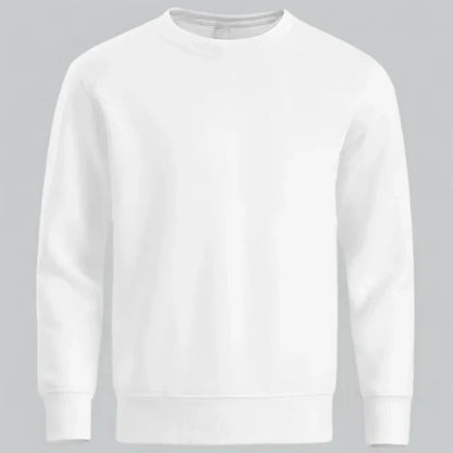 Sweat-shirt homme col rond manches longues décontracté