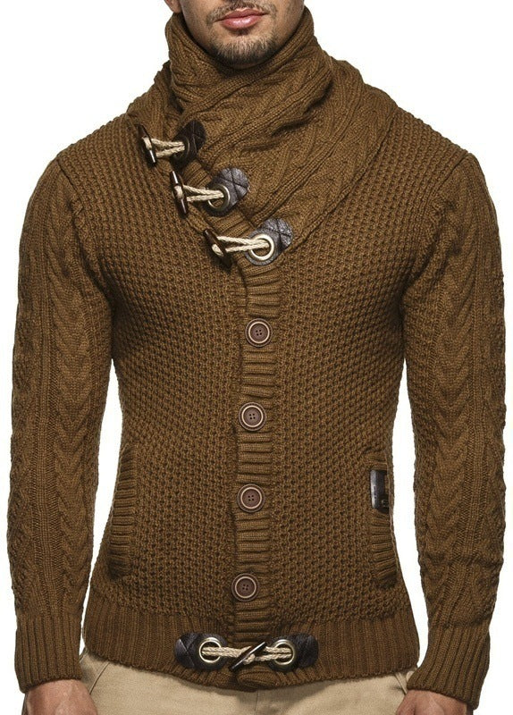 Cardigan homme asymétrique style élégant