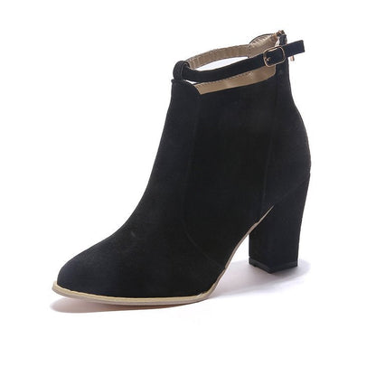 Bottes Femme Élégantes Laçage Haute Qualité Confortables