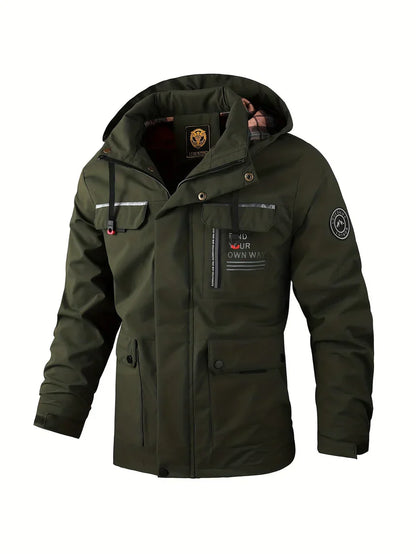 Veste de pluie légère et imperméable pour homme Hiver