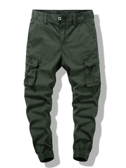 Pantalon militaire style camouflage vintage
