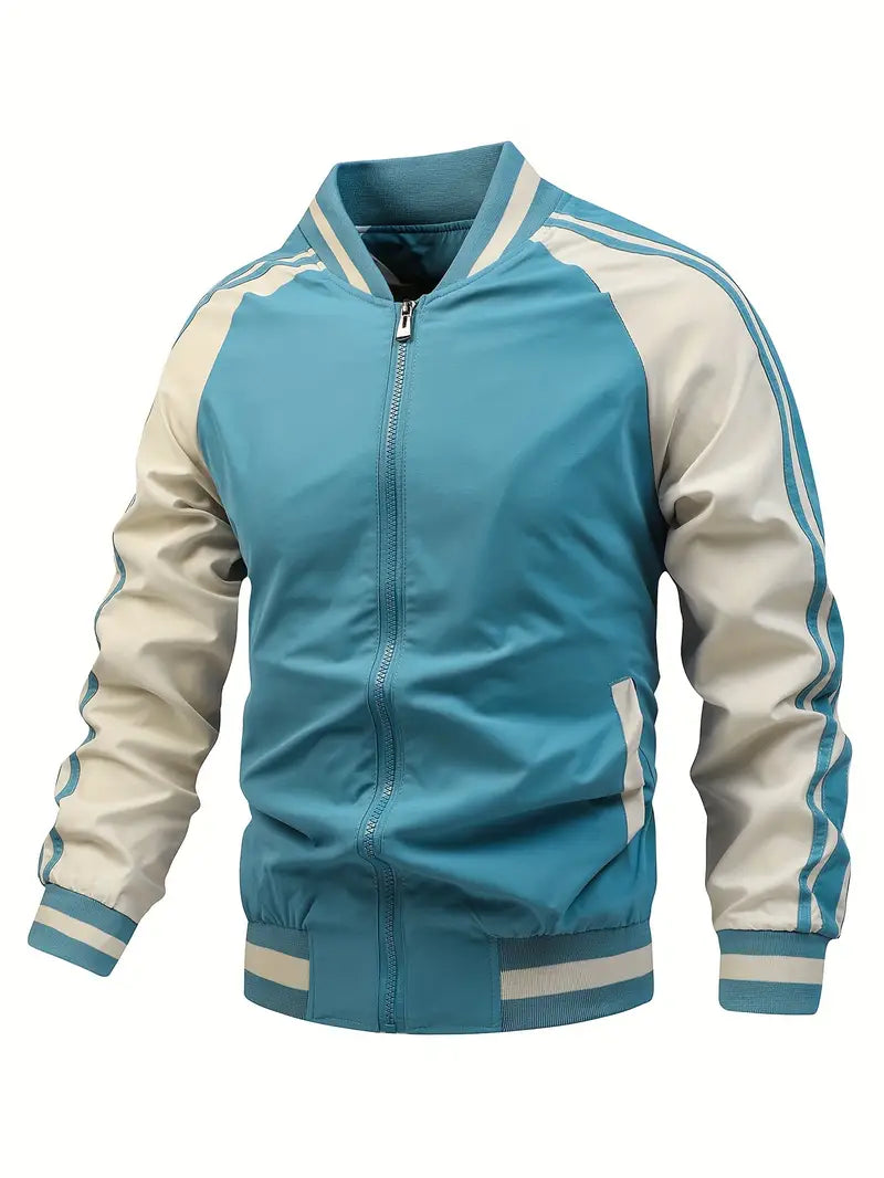 Blouson graphique pour homme, coloré et moderne