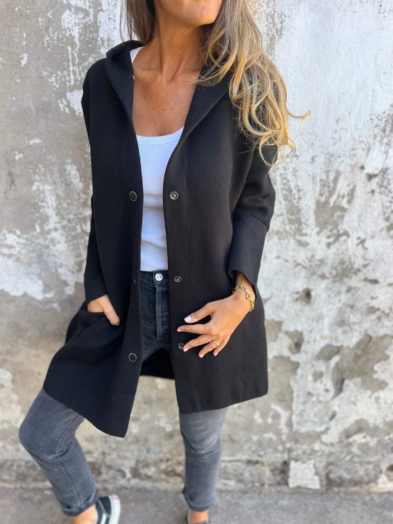 Élégante Robe Midi Femme Grande Taille Boutonnée