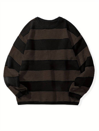 Sweat à capuche pour hommes Sportif Contraste