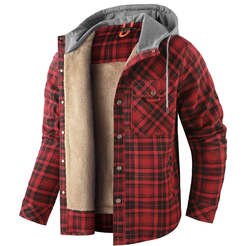 Élégante veste pour femme en bois optique, confortable et durable