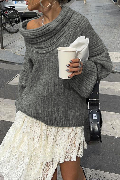 Pull en maille doux et confortable pour femme