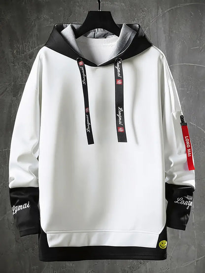 Sweat à capuche moderne pour homme Tendance décontractée