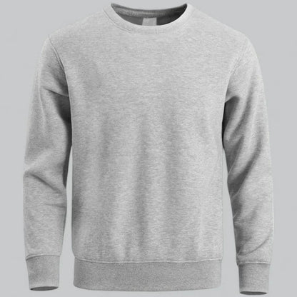 Herren Sweatshirt Rundhals Langer Ärmel Casual - IdealeKleiden
