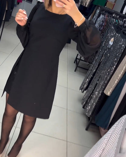 Robe élégante unie pour femme