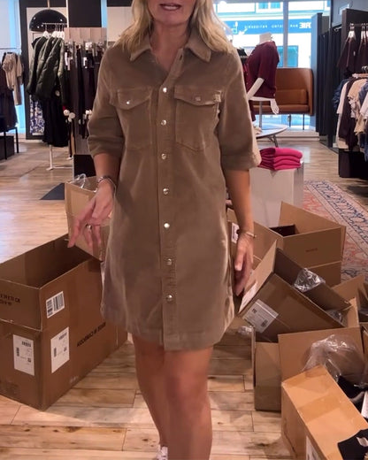 Robes élégantes pour femme à manches courtes