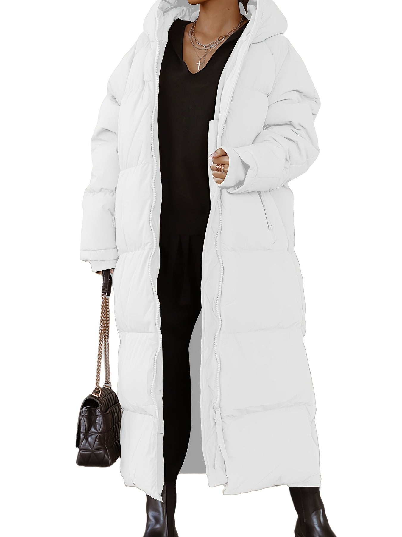 Veste d'hiver femme élégante moderne et chaude