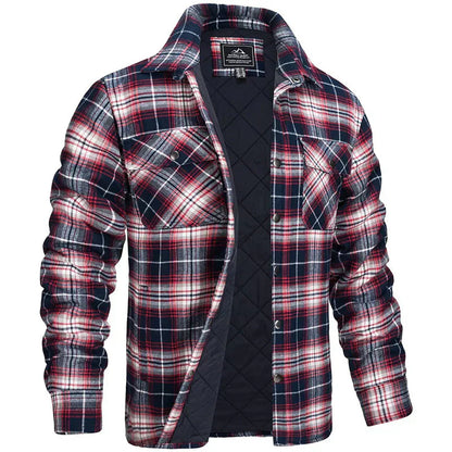 Chemise homme en flanelle coupe moderne