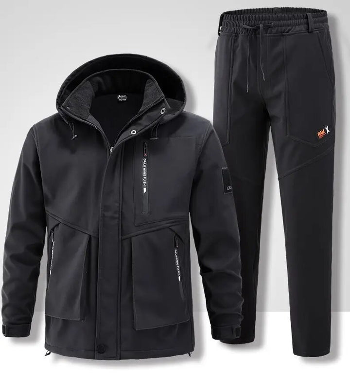 Ensemble de vêtements de plein air fonctionnel et robuste pour homme