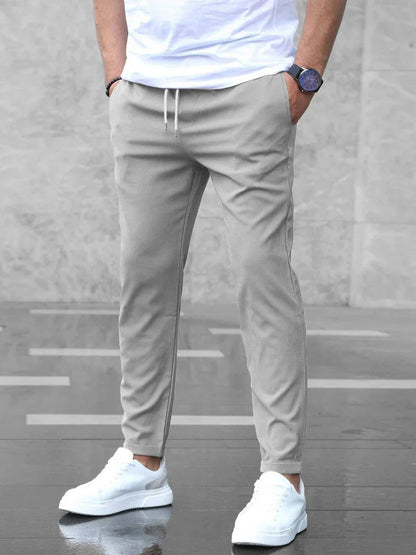 Pantalon de loisirs homme slim fit extensible