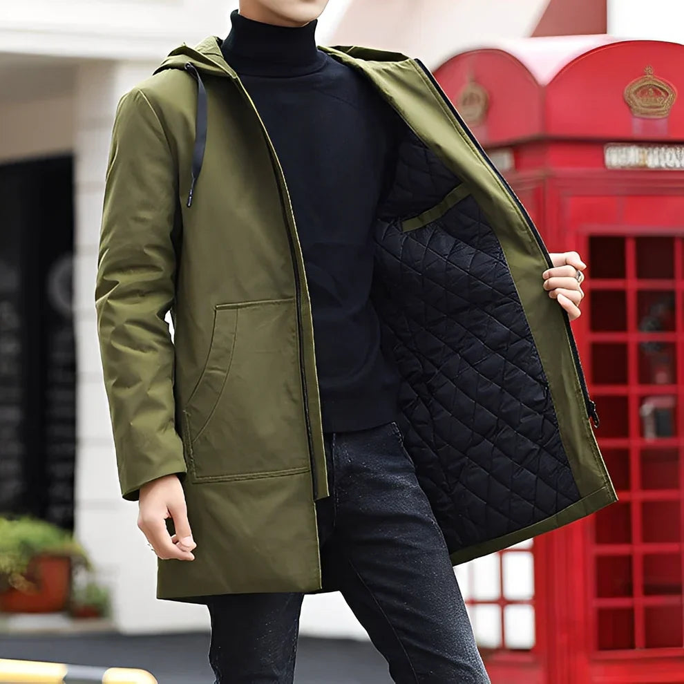 Veste de loisirs légère à capuche pour hommes