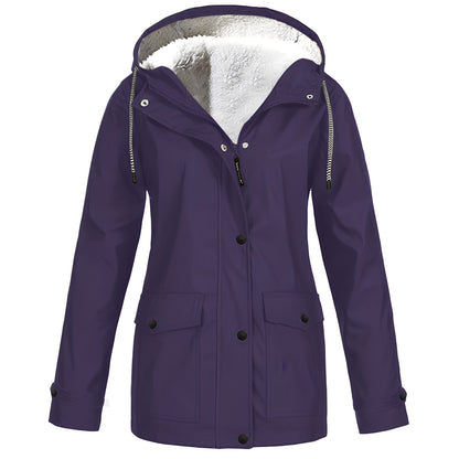 Veste Femme Imperméable Polaire Isolée