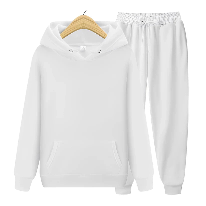 Ensemble de sweat à capuche unisexe confortable
