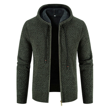 Cardigan à capuche pour homme tendance