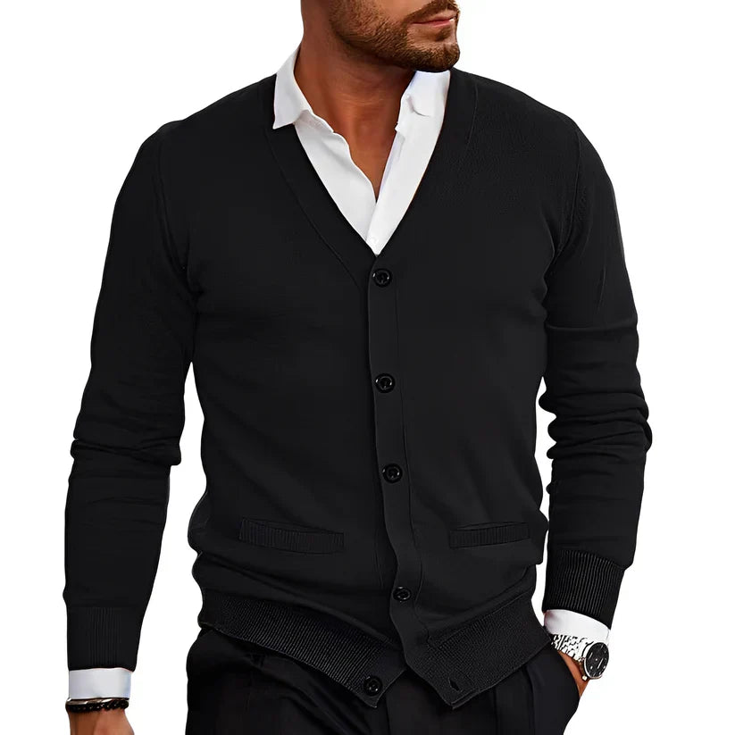 Cardigan Homme Confortable Style Décontracté