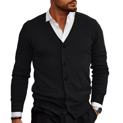 Cardigan Homme Confortable Style Décontracté