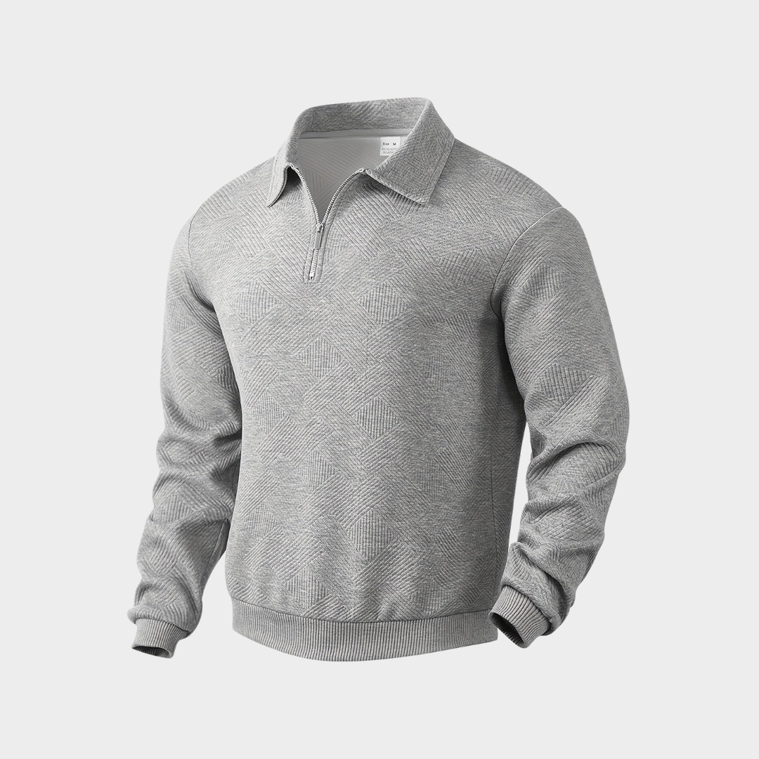 Pull pour hommes, Sweat-shirt décontracté zippé