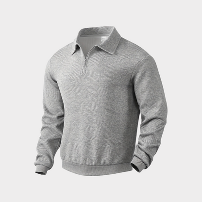Pull pour hommes, Sweat-shirt décontracté zippé