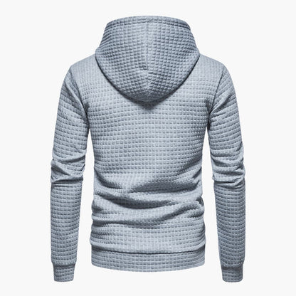 Karierte Hoodiejacke Sportlich - IdealeKleiden