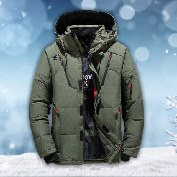 Veste d'hiver homme | Veste d'extérieur chaude pour les jours froids