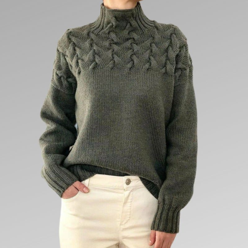 Vêtements élégants pour femmes avec col montant chauds