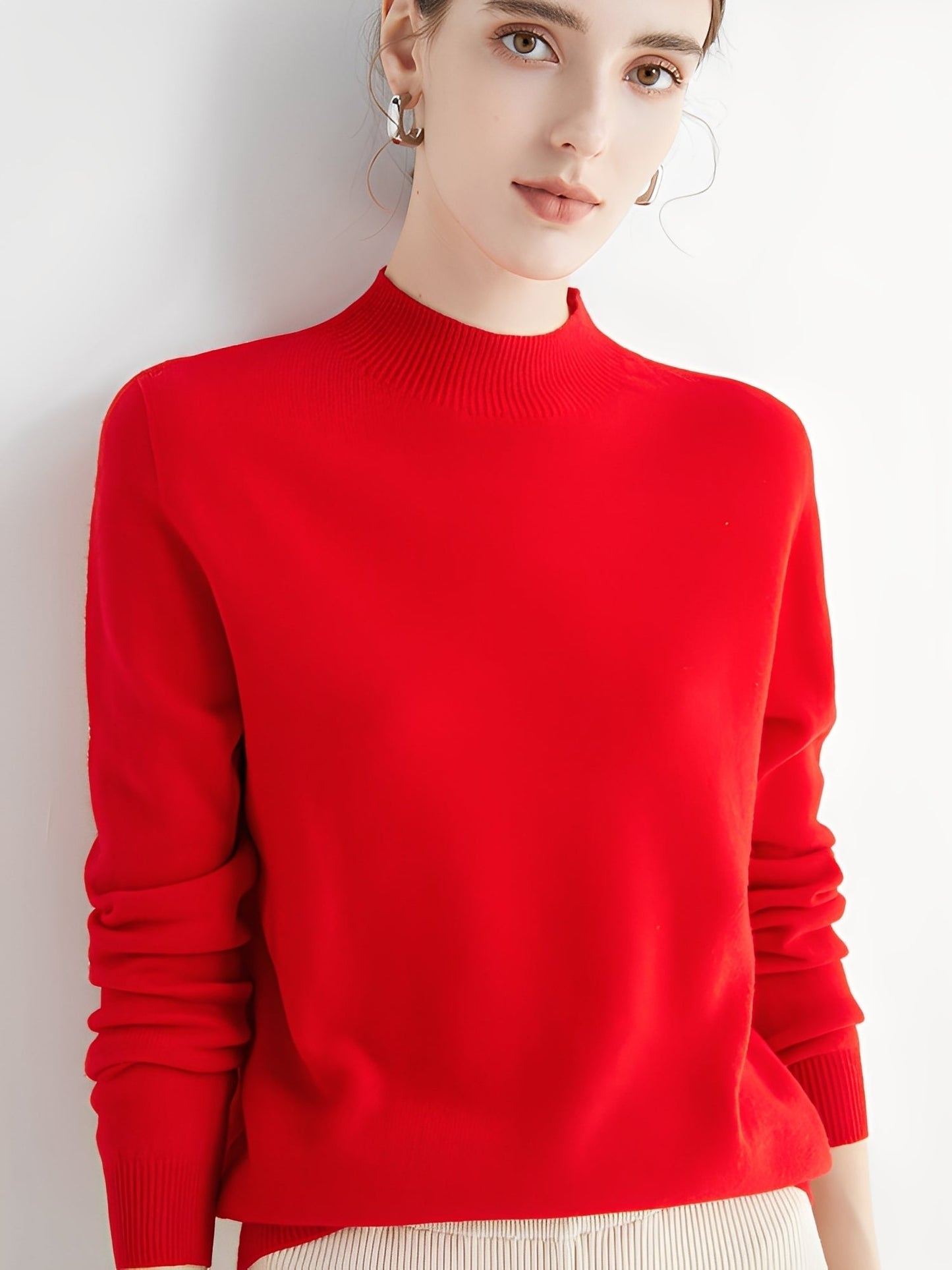 Pull-overs femme doux cachemire chaud